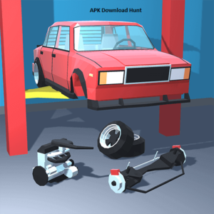 Download Retro Garage - Car Manic Simulatoechr MOD APK