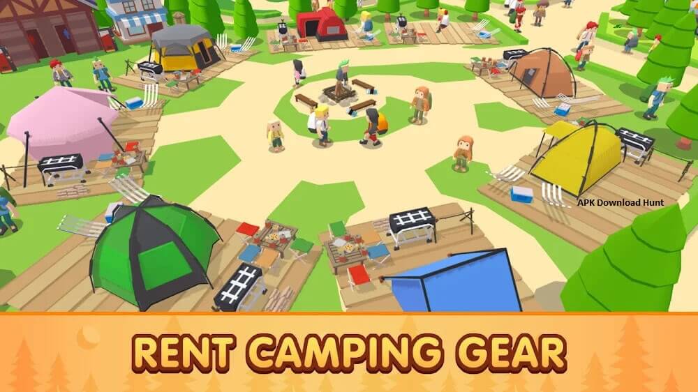 Download Camping Tycoon MOD APK