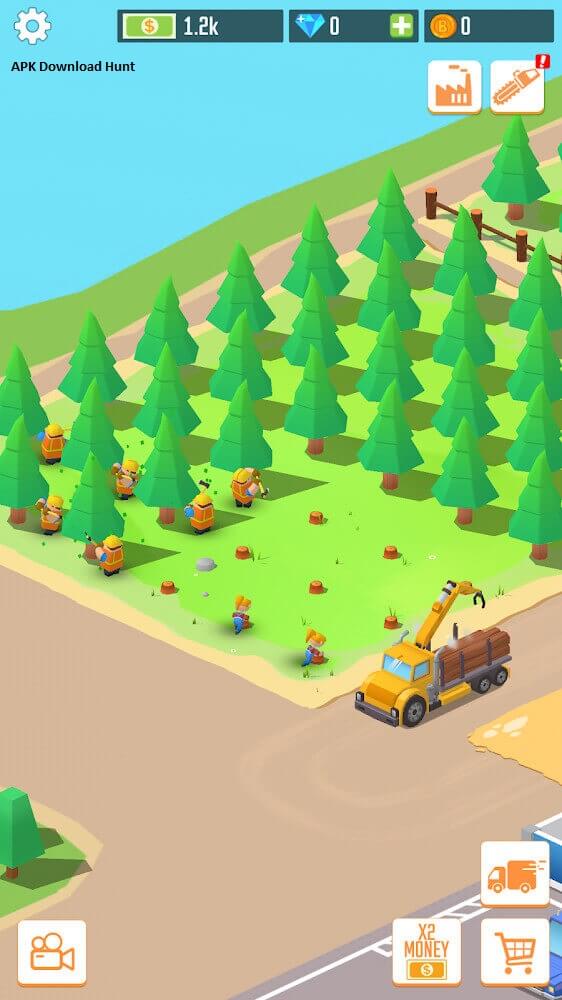 Download Idle Forest Lumber Inc MOD APK