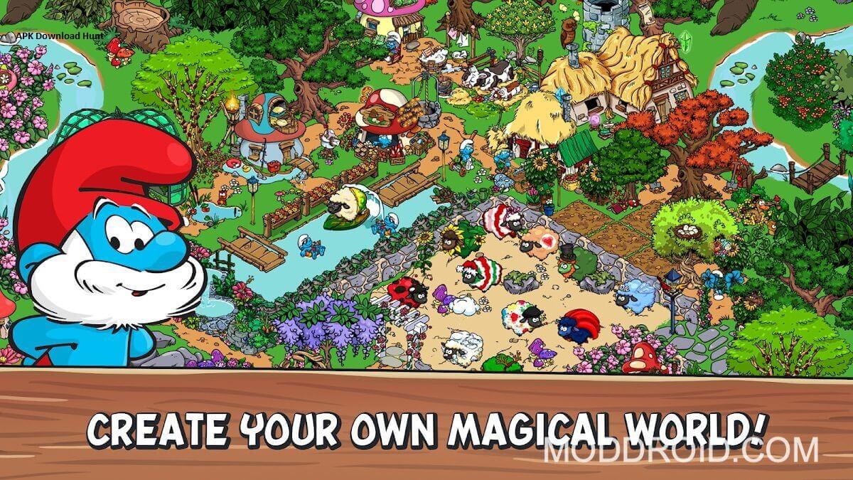 Download Smurfs' Village MOD APK