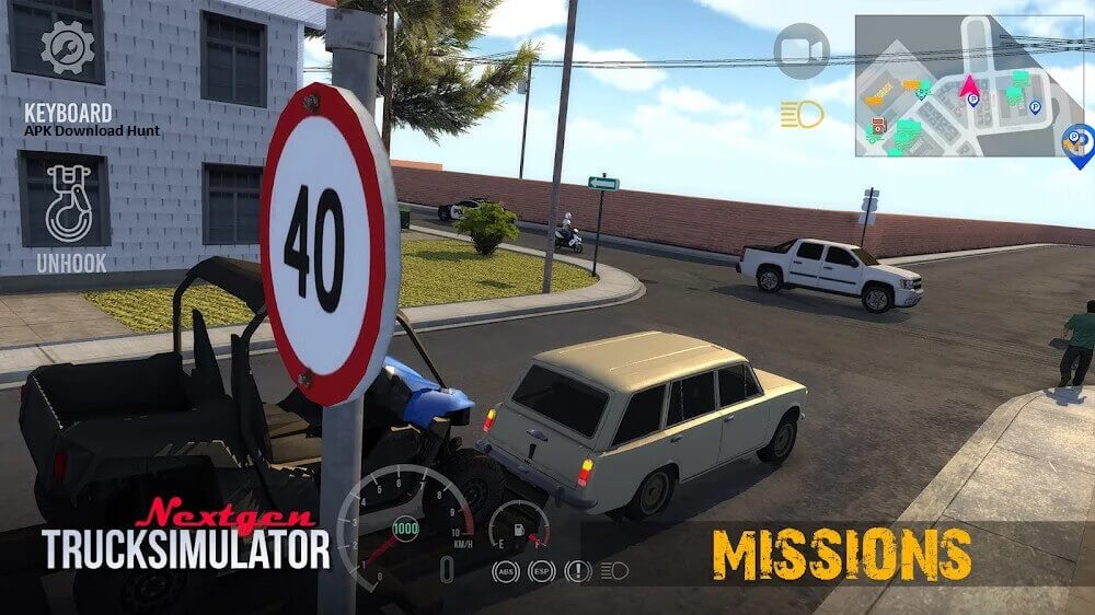 Download Nextgen: Truck Simulator MOD APK