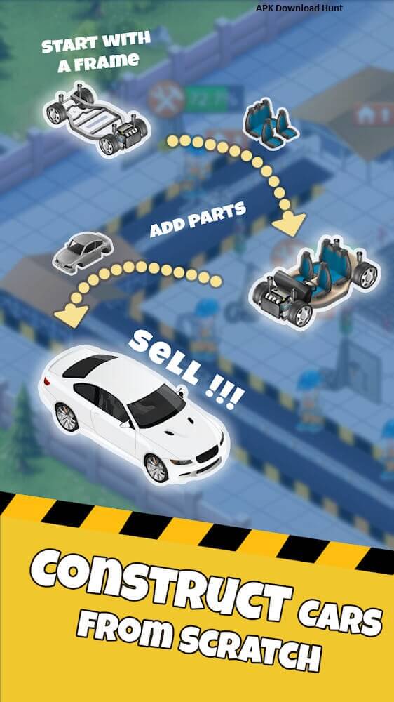 Download Idle Car Factory MOD APK