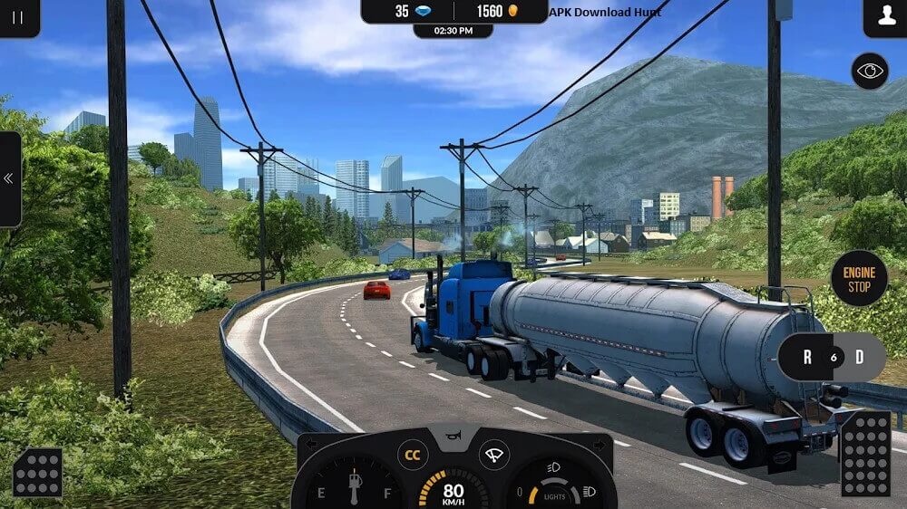 Download Truck Simulator PRO 2 MOD APK