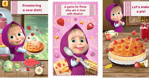 Download Masha and Bear: Cooking Dash MOD APK