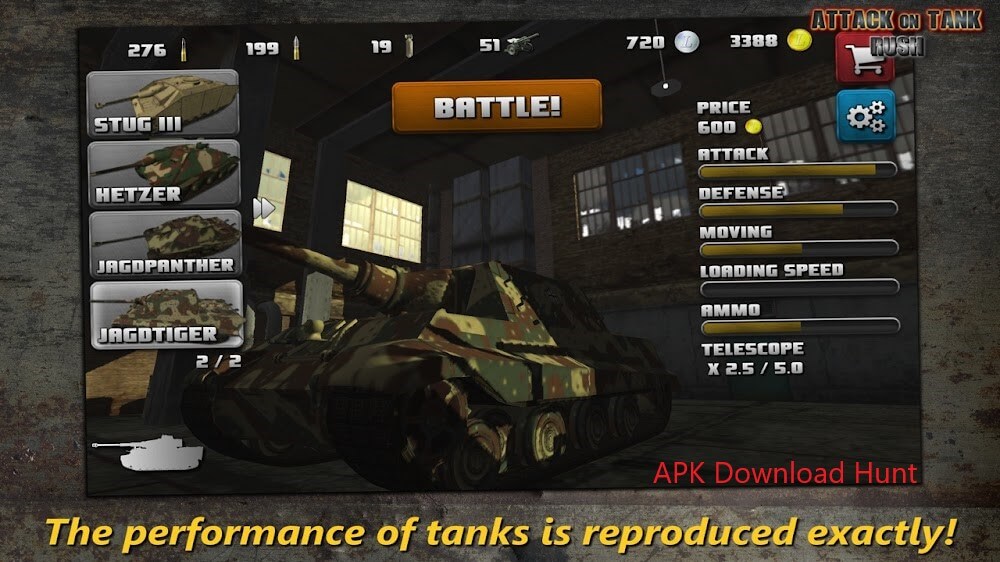 Download Attack on Tank Rush MOD APK