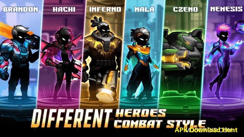 Download Cyber Fighters (MOD, Hack Unlimited Money)