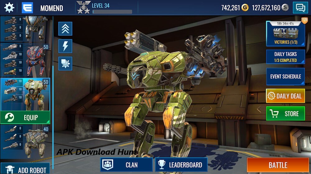 Download Mech Wars: Robots Battle (MOD, Hack Unlimited Money)