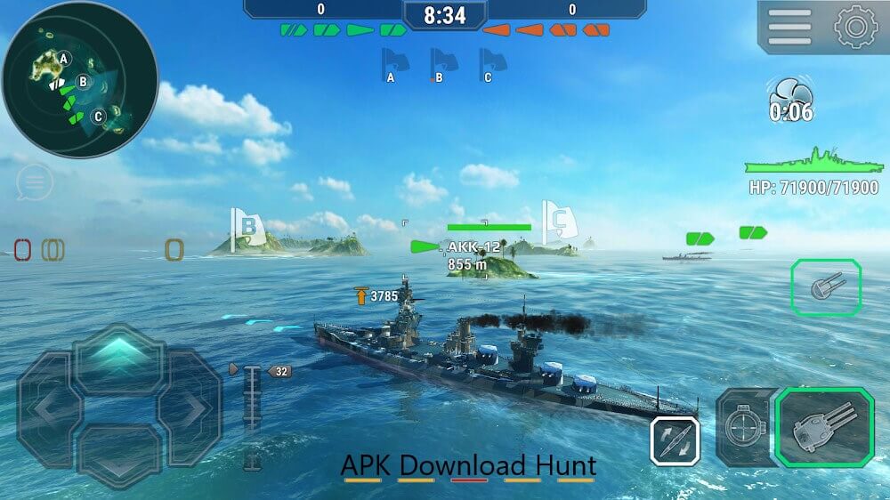 Download Warships Universe: Naval Battle (MOD, Hack Unlimited Money)