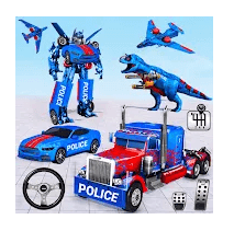 Download Police Robot Truck Transformation MOD APK