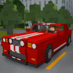 Blocky Cars tank games, online Apk